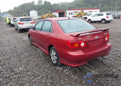 2004 Toyota Corolla S z USA, uszkodzony, nr VIN 2T1BR32E74C260321